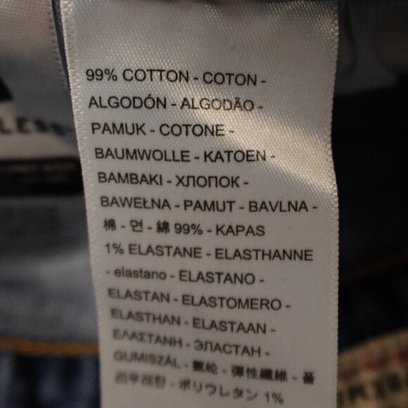 Levi's jeans 70's high flare women's 31 stonewash blue big E red tab premium - Picture 15 of 15